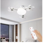 ventilateur plafond blanc avec luniere 01