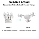 ventilateur plafond avec lumière blanc 06