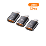 adaptateur USB C vers USB trio noir 01