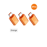 adaptateur usb c orange 0255