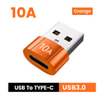 adaptateur usb c orange micro 6