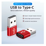 adaptateur usb vers usb-c rouge solo 001