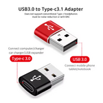 adaptateur usb vers usb-c duo rouge et noir 001