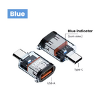 adaptateur usb vers usb-c bleu otg 02