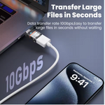 adaptateur usb vers usb-c 120 watts