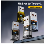 adaptateur usb vers usb-c quatro multi colors 01