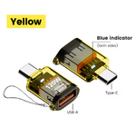adaptateur usb vers usb-c jaune usb 001