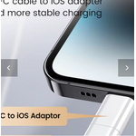 adaptateur usb c lightning portable noir 001