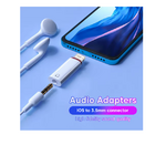 adaptateur lightning jack blanc 1pcs 001