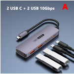 hubs usb A PORT HUB GRIS 001