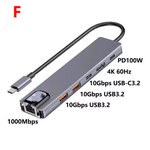 hubs usb GRIS PORT HUB F 001