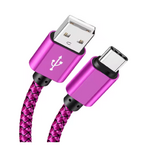 cable usb a vers usb c rose violet 001