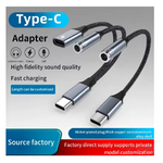 adaptateur usb c duo jack usb 014