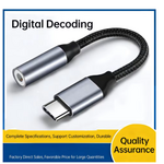 adaptateur jack usb c gris 00147