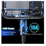 cable usb c argenté c4521