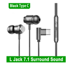 écouteurs filaires USB C noir hifi 0058