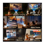 Projecteur Magcubic blanc smart tv 854