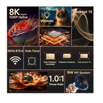 Projecteur Magcubic blanc 8k 001