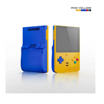 console retro game bleu et jaune gaming 001