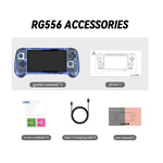 console de jeux portable bleu crystale game 001