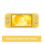 consoles de jeux portable jaune lite nitendo 001