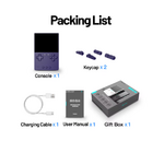 consoles de jeux portable violet game 1230