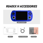 consoles de jeux portable bleu game 0452