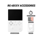 consoles de jeux portable blanc gaming 04152