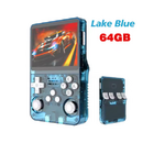 consoles de jeux portable bleu clair gaming 0014