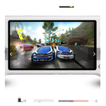 consoles de jeux portable blanc game 1296