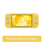 Nintendo Switch Lite jaune gaming 52369