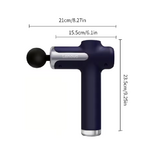 pistolet de massage bleu foncé et gris clair 001
