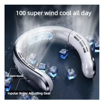 ventilateur de cou blanc gris 001