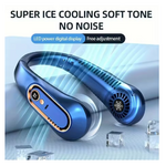 ventilateur de cou bleu foncé 410