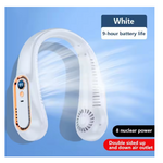 ventilateur de cou blanc et or 4520