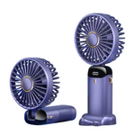 ventilateur rechargeable usb bleu foncé 002