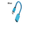 adaptateur usb-c vers usb bleu 011