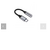 adaptateur jack usb c gris 0478