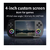 console de jeux portable noir gaming 7410