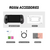 console de jeux portable noir gaming 4210