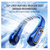 ventilateur de cou bleu foncé 001