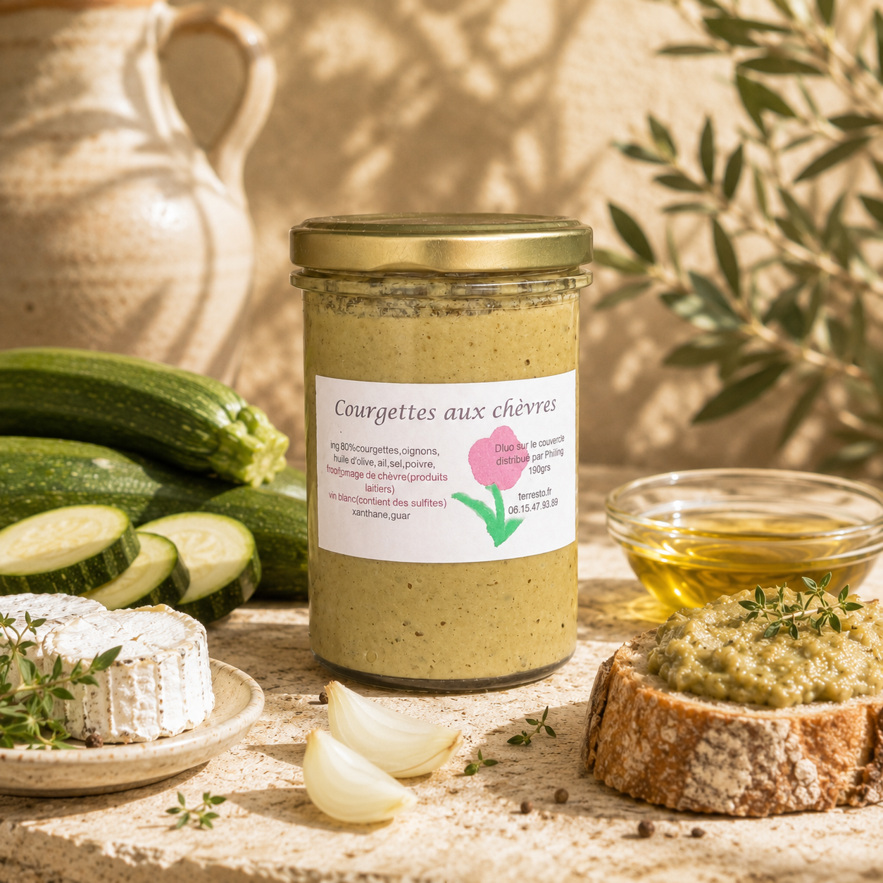 Courgettes-aux-chèvre