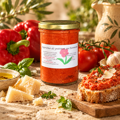Supreme poivron parmesan