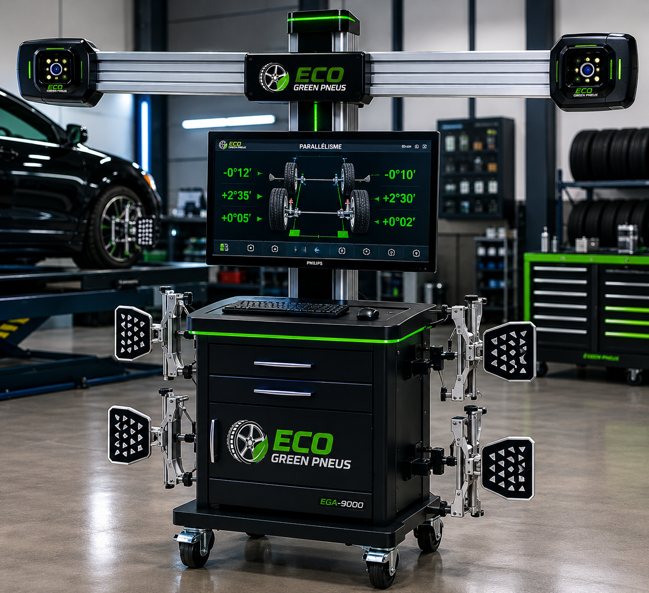Banc de géométrie 3D Align-4D Pro