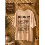 t shirt iconic belle taille beige
