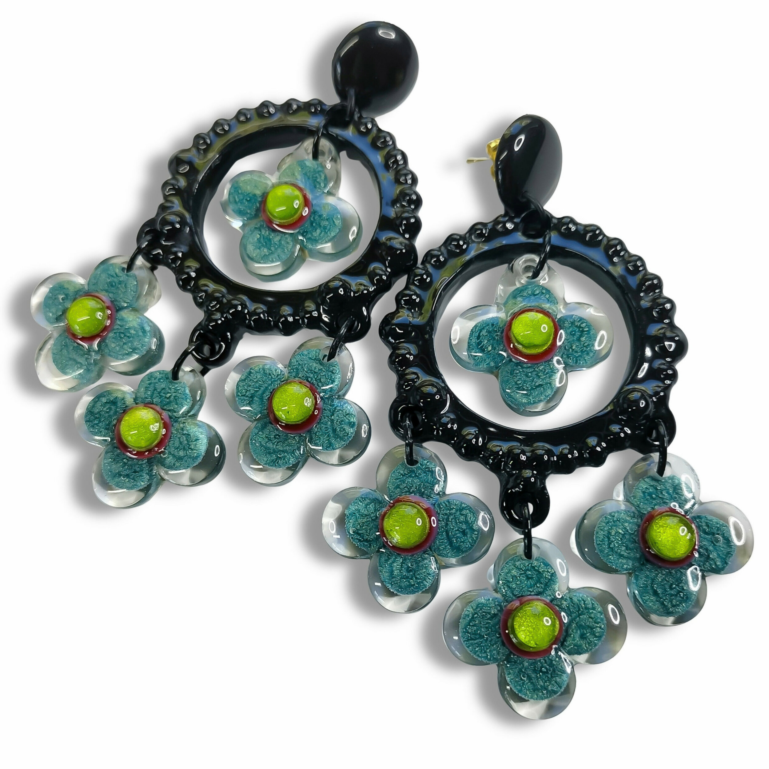 Boucles-oreilles-grandes-fleurs-argent-bleu-1