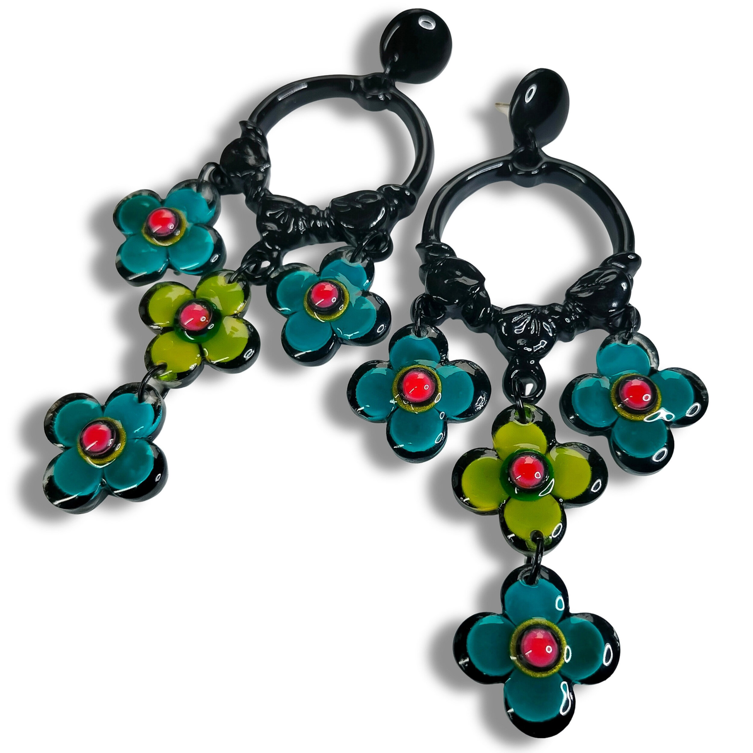 Boucles-oreilles-fleurs-turquoise-vertes-xxl