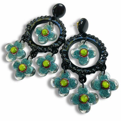 Boucles-oreilles-grandes-fleurs-argent-bleu-1