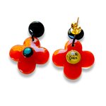 Boucles-d-oreilles-fleur-orange-turquoise-s-verso