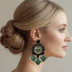 Boucles-oreilles-grandes-fleurs-argent-bleu-2
